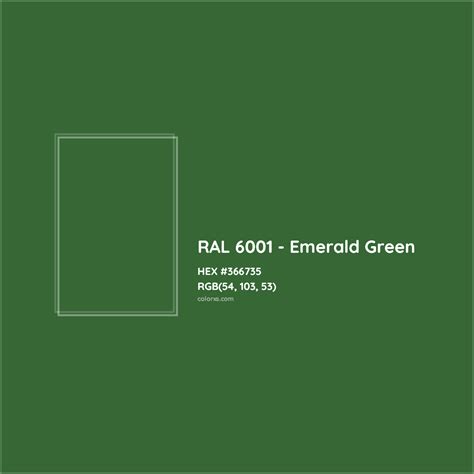 翠色是什么颜色|RAL 6001 Emerald green 翠绿色